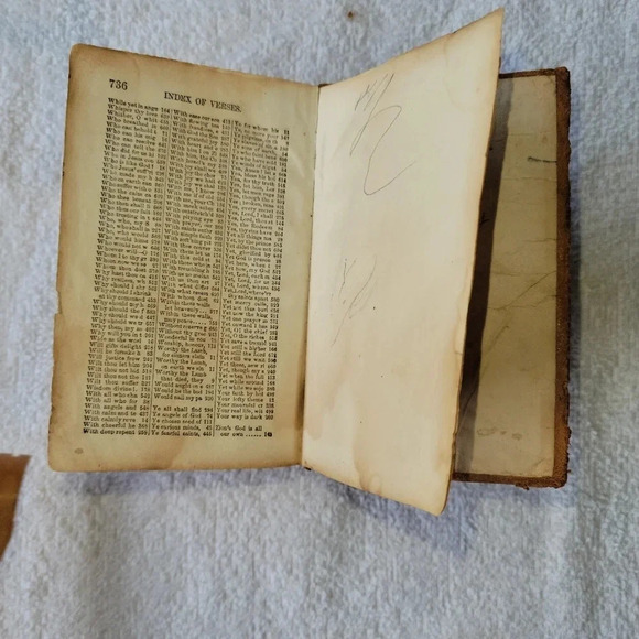 Hymns for the Use of The Methodist  Episocopal Church 1849 - Picture 14 of 16